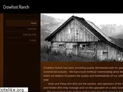 Sites similar to crowfootranch.com