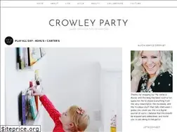 Sites similar to crowleyparty.blogspot.com