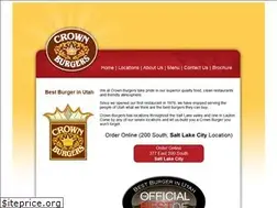 Sites similar to crown-burgers.com