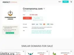Sites similar to crownaroma.com