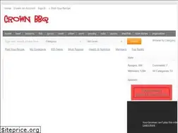 Sites similar to crownbbq.com