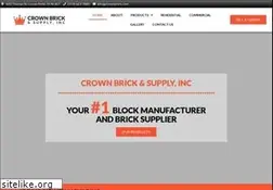 Sites similar to crownbrick.com