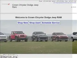 Sites similar to crownchryslerdodgejeep.com