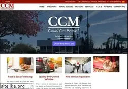 Sites similar to crowncitymotors.com