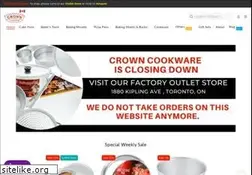Sites similar to crowncookware.ca