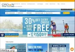 Sites similar to crowncruisevacations.com