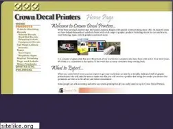 Sites similar to crowndecal.com