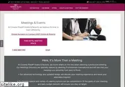 Sites similar to crowneplazameetings.com