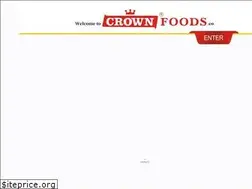 Sites similar to crownfoods.co