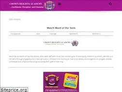 Sites similar to crownheightsacademy.com