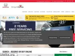 Sites similar to crownhonda.co.uk