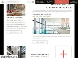 Sites similar to crownhotels.com.au
