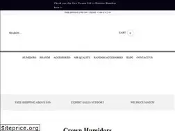 Sites similar to crownhumidors.com