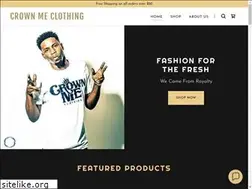 Sites similar to crownmeclothing.com