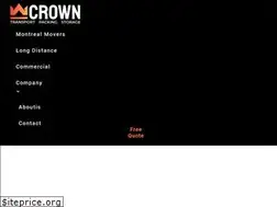 Sites similar to crownmovers.ca