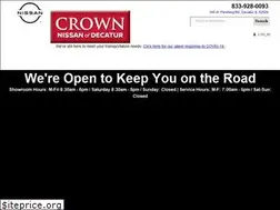 Sites similar to crownnissanofdecatur.com