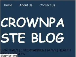 Sites similar to crownpaste.blogspot.com.ng