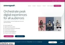 Sites similar to crownpeak.com