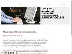Sites similar to crownresearch.com