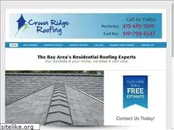 Sites similar to crownridgeroofing.com