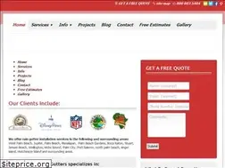 Sites similar to crownseamlessgutters.net