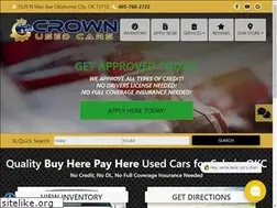 Sites similar to crownusedcarsokc.com