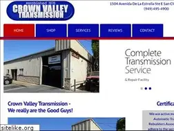 Sites similar to crownvalleytrans.com