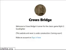 Sites similar to crowsbridge.net
