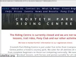 Sites similar to croxtethparkridingcentre.co.uk
