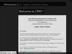 Sites similar to crrconference.org