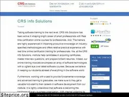Sites similar to crsinfosolutions.com