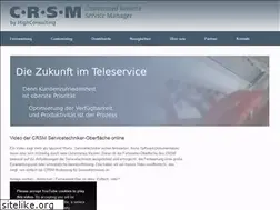 Sites similar to crsm-teleservice.de