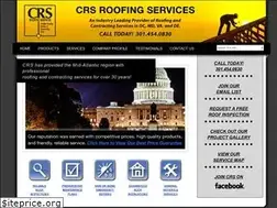 Sites similar to crsroof.com