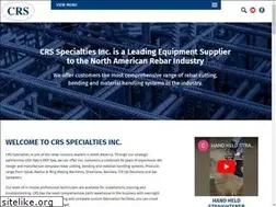 Sites similar to crsspecialties.com