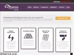 Sites similar to crthompsonroofing.com