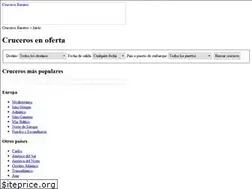 Sites similar to crucerosbaratos.com