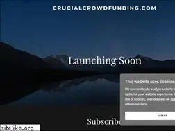 Sites similar to crucialcrowdfunding.com