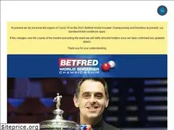 Sites similar to cruciblesnooker.com