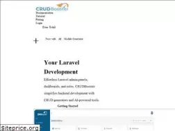 Sites similar to crudbooster.com