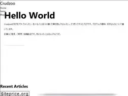 Sites similar to crudzoo.com