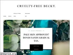 Sites similar to crueltyfreebecky.com