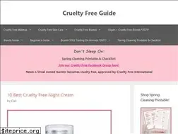 Sites similar to crueltyfreeguide.com