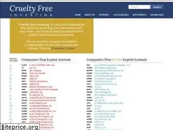 Sites similar to crueltyfreeinvesting.org