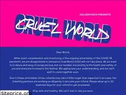 Sites similar to cruelworldfest.com