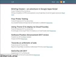 Sites similar to cruft.io