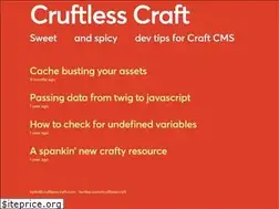 Sites similar to cruftlesscraft.com
