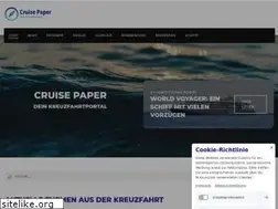 Sites similar to cruise-paper.de