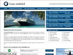 Sites similar to cruise-voordeel.nl