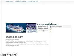 Sites similar to cruise4job.com