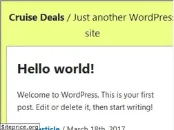 Sites similar to cruisedeals.org.uk
